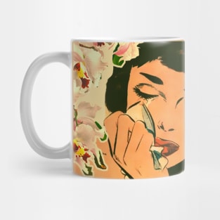 Crying woman Mug